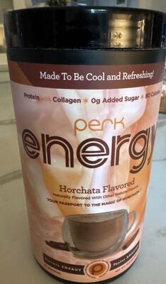 Horchata Flavored (with Caffeine)