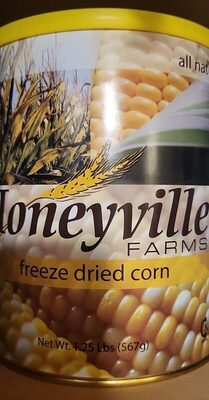 Freeze Dried Corn front packaging