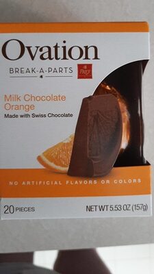 Ovation break-a-parts milk chocolate orange