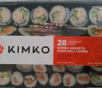 28 sushi roll combo