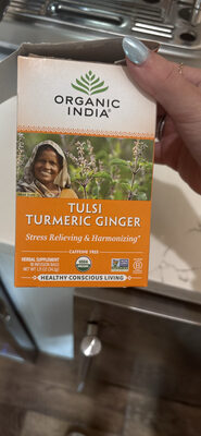 Tulsi Turmeric Ginger