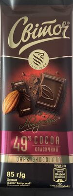 шоколад “Світоч»