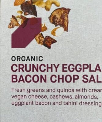 Crunchy Eggplant Bacon Chop Salad