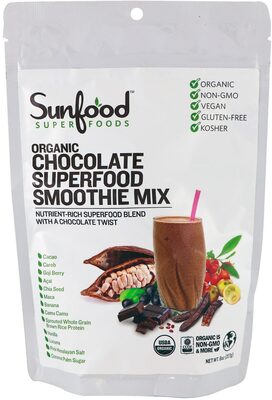 Organic Chocolate Superfood Smoothie Mix