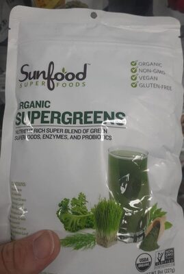 Organic supergreens
