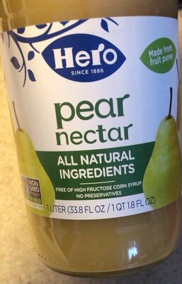 Pear nectar
