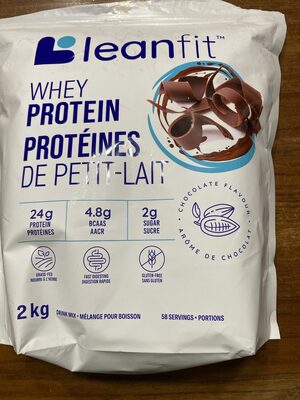 Whey Protein front packaging