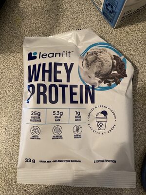 Whey Protein - Cookies N Cream front packaging
