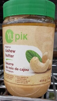 organic cashew butter / beurre de cajou biologique