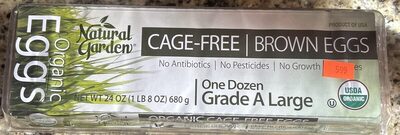 Organic Cage Free Brown Eggs