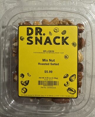 Mix Nut Roasted Salted