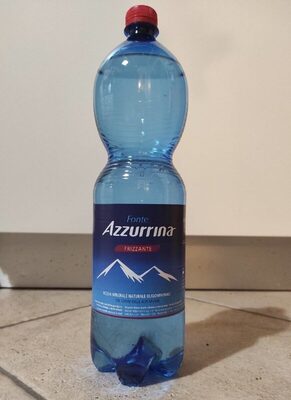 Acqua azzurrina frizzante