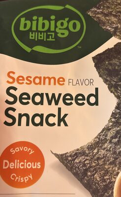 Sesame flavor seaweed snack