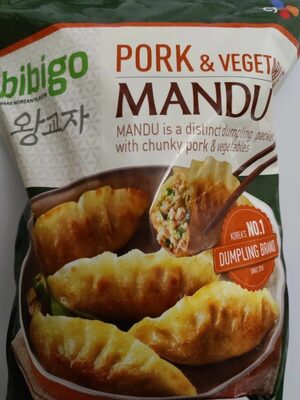 pork & vegetable mandu
