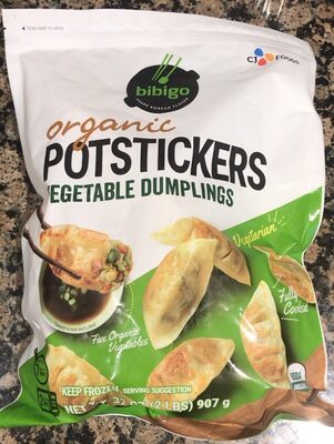 Organic potstickers vegetable dumplings