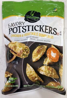 Savory Potstickers Chucken and Vegetable