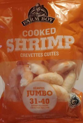 Cooked Shrimp front packaging