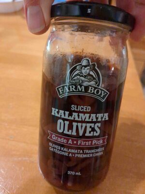 Sliced Kalamata Olives