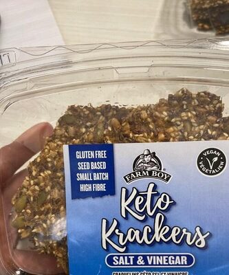Keto Krackers Salt & Vinegar