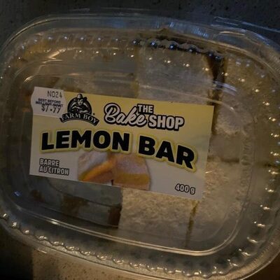 Lemon bar