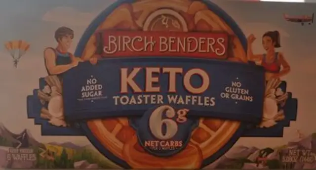 Keto toaster waffles