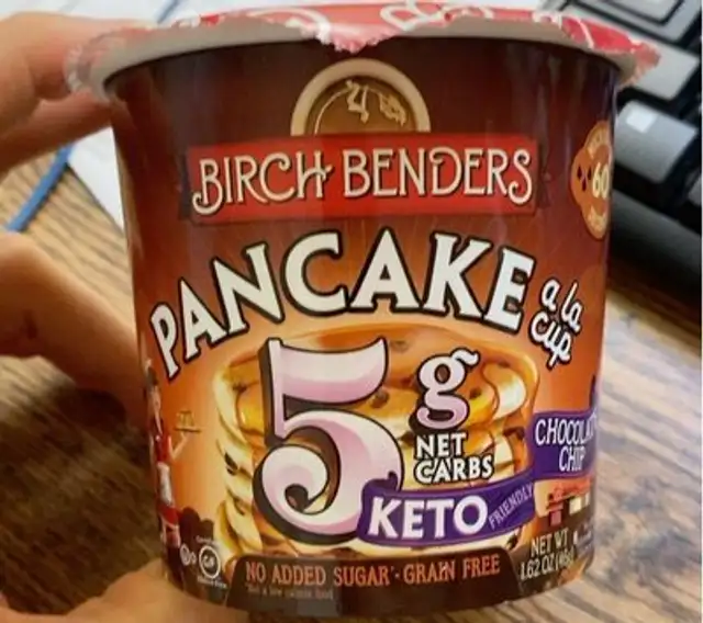 Pancake a la cup