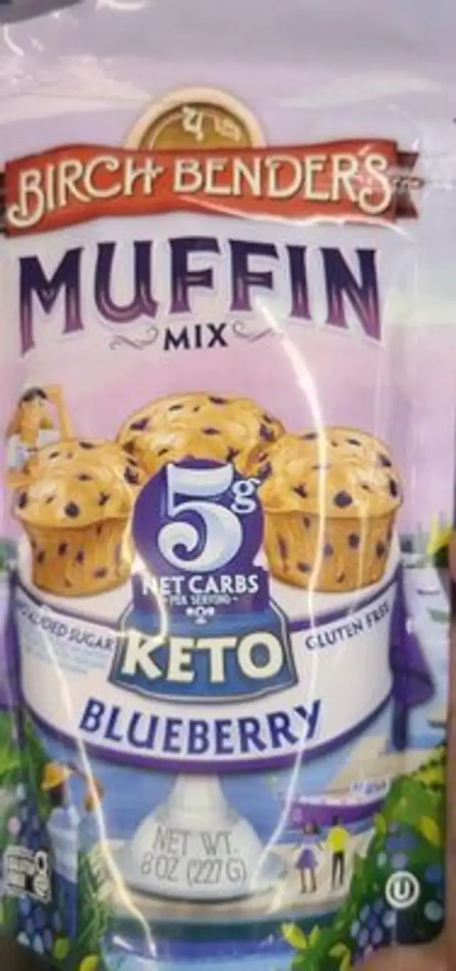 muffin mix keto blueberry