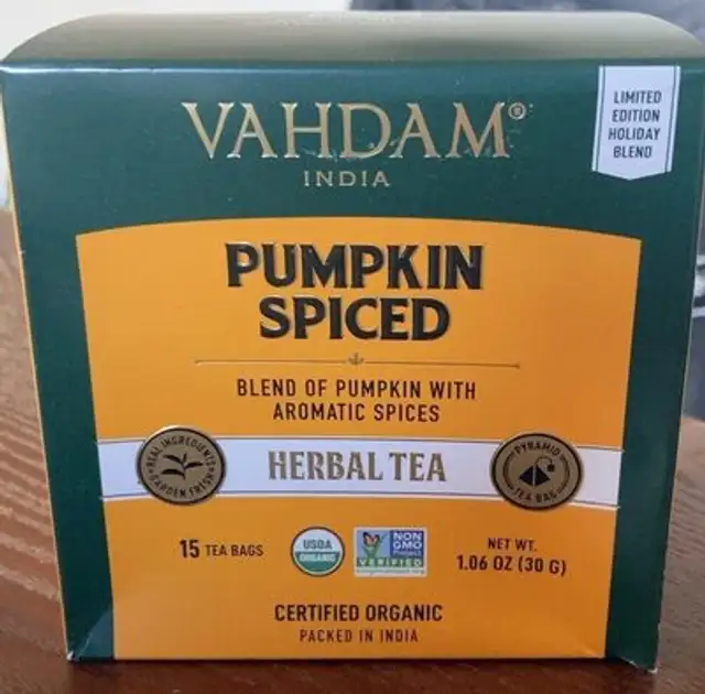 Pumpkin Spiced Herbal Tea