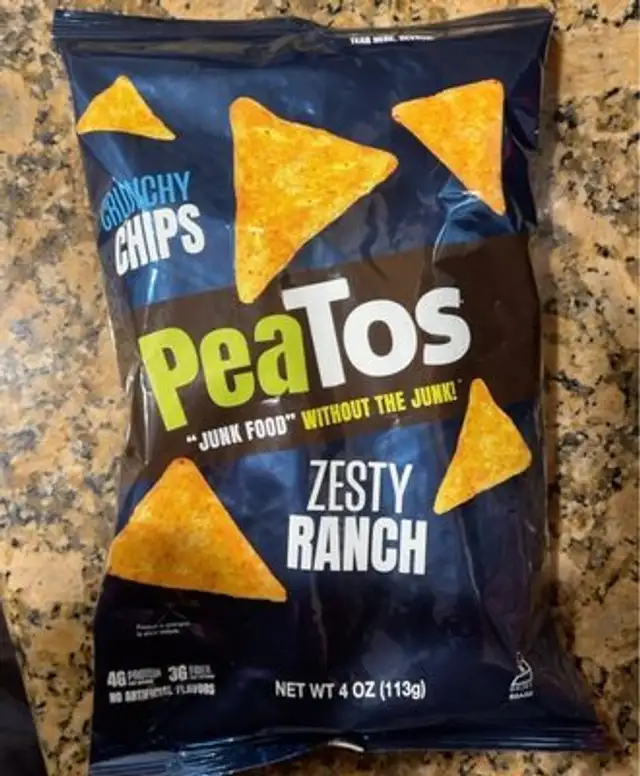 Peatos zesty Ranch chips