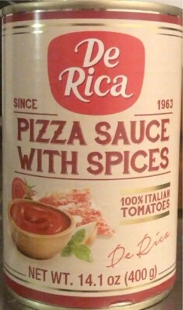Pizza sauce with spices