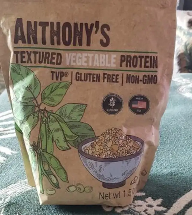 Textured vegetable protein