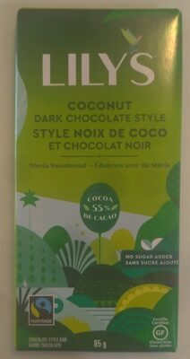 Coconut Dark Chocolate Style