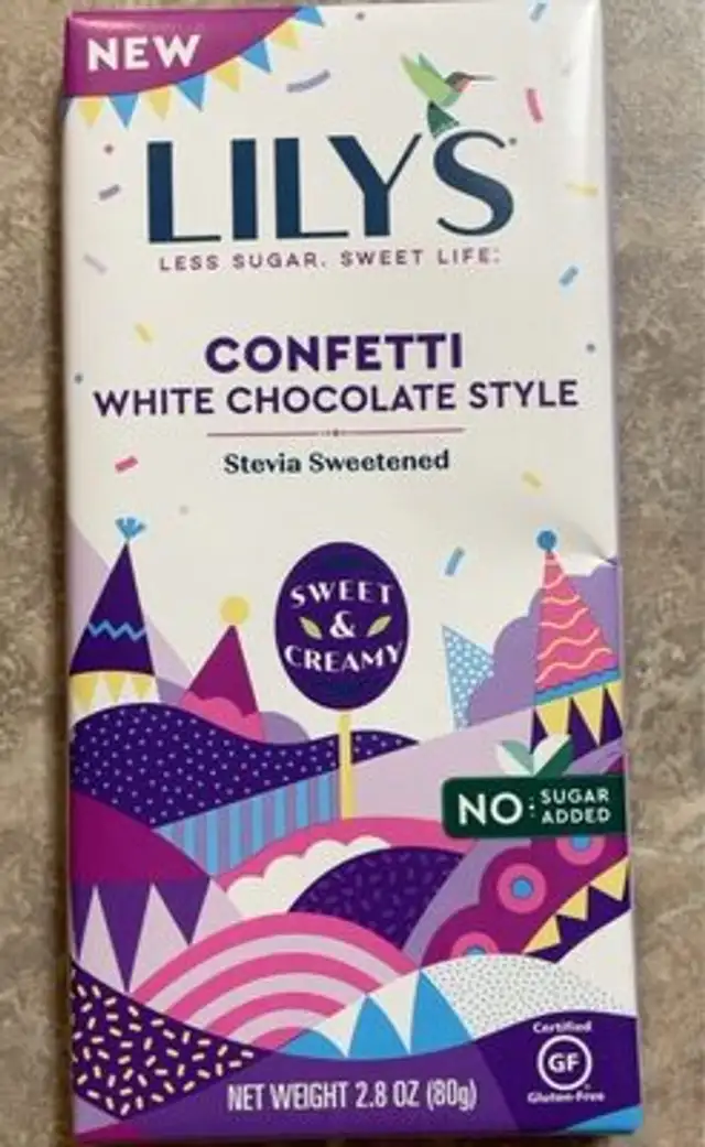 Lilys Confetti White Chocolate