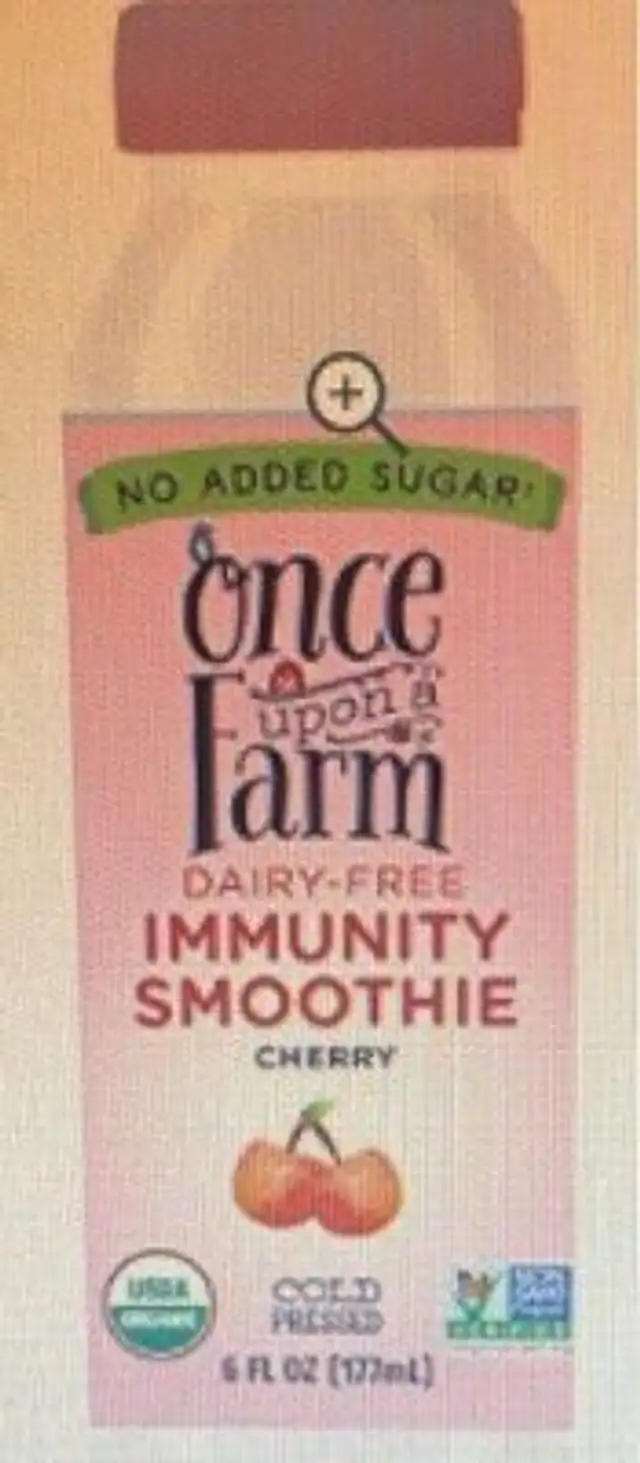 Organic dairy-free immunity smoothie