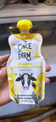 A2/A2 Whole Milk Shake Banana Crème