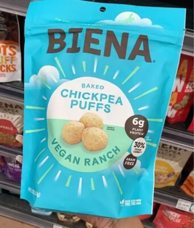 chickpea puffs