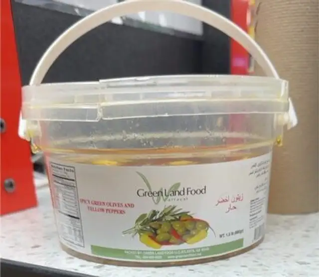 Green land food green olives