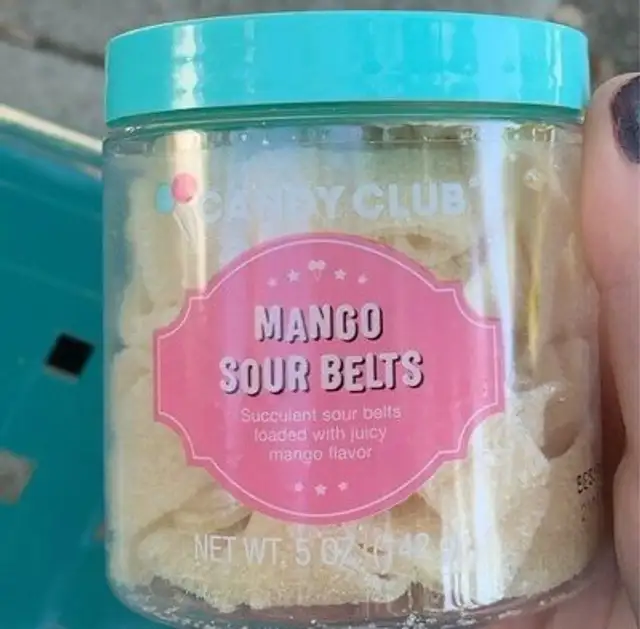 Mango sour belts