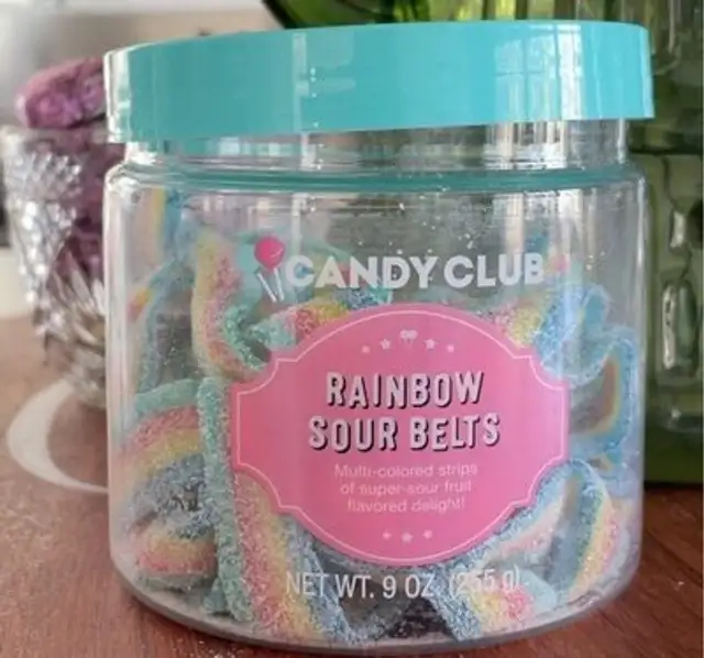 Rainbow sour belts