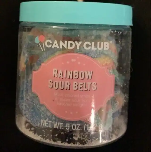 Rainbow sour belts