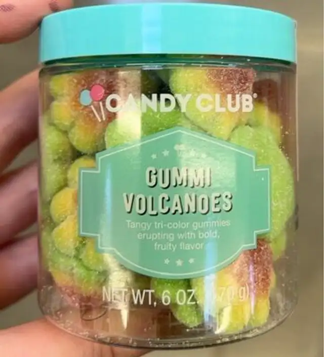 Gummi volcanoes