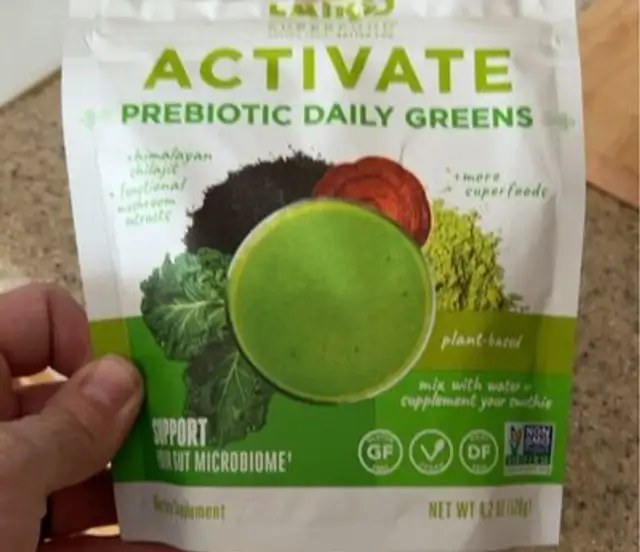 Activate prebiotic daily greens