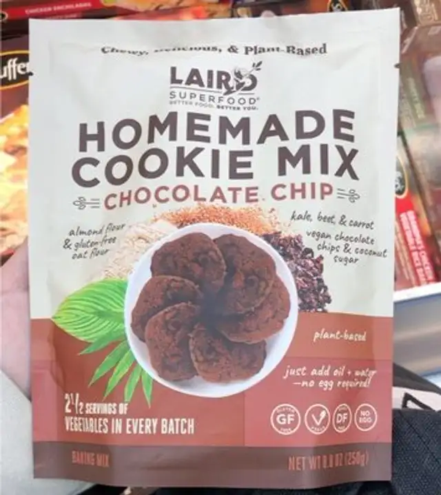 Homemade cookie mix chocolate chip