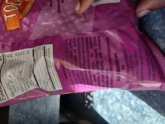 tocino sabor a jamon ingredients label
