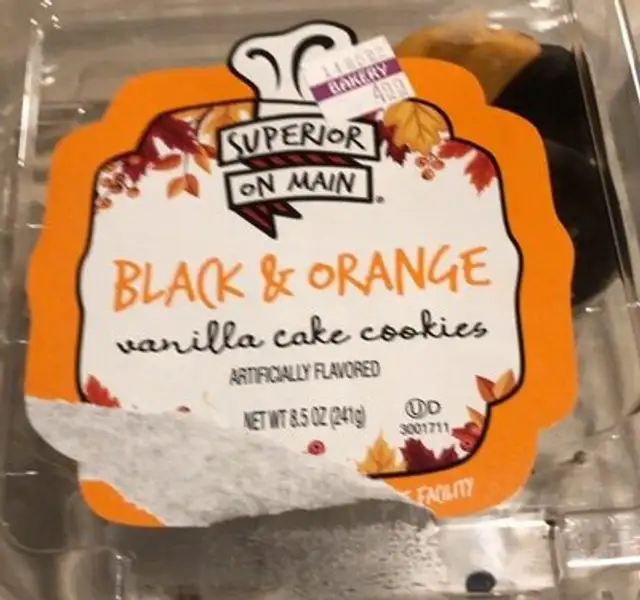 Black and orange