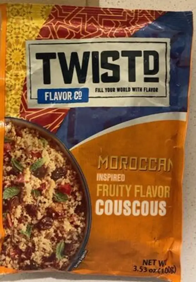 Maroccan inspired fruity flavor couscous