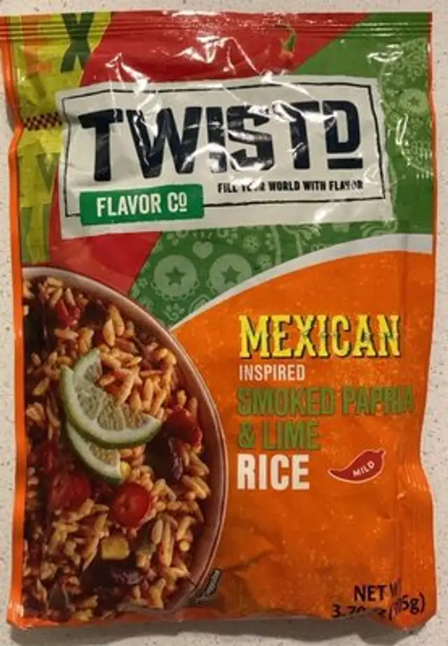 Mexican inspired smoked paprika & lime rice