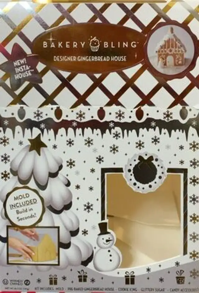 Designer Gingerbread House