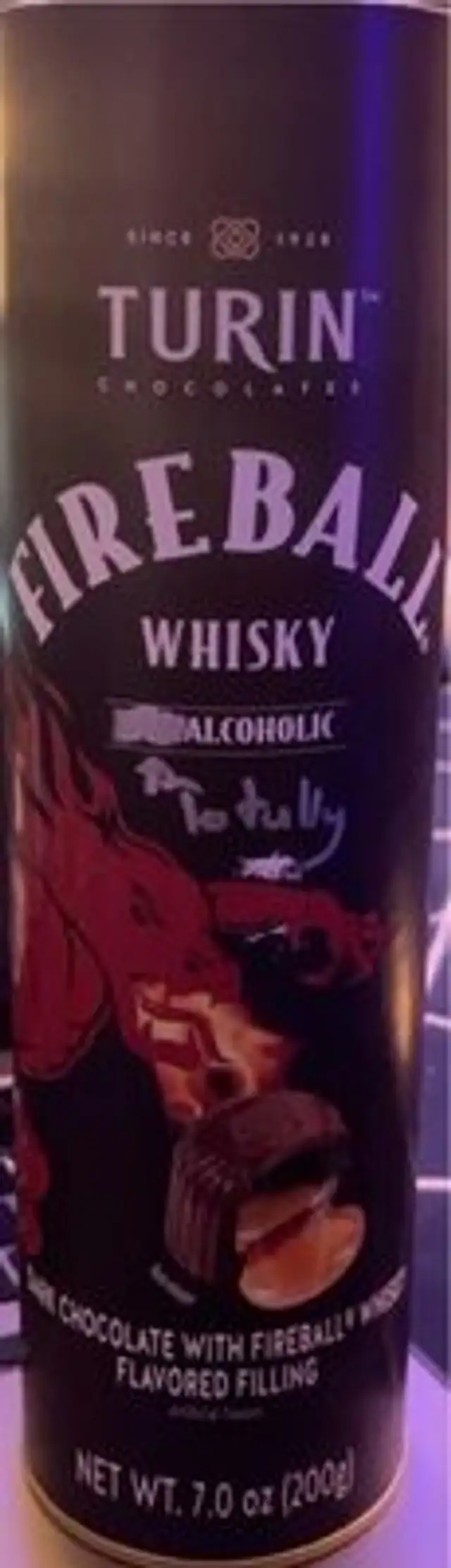 Fireball Whisky Non-Alcoholic Dark Chocolate