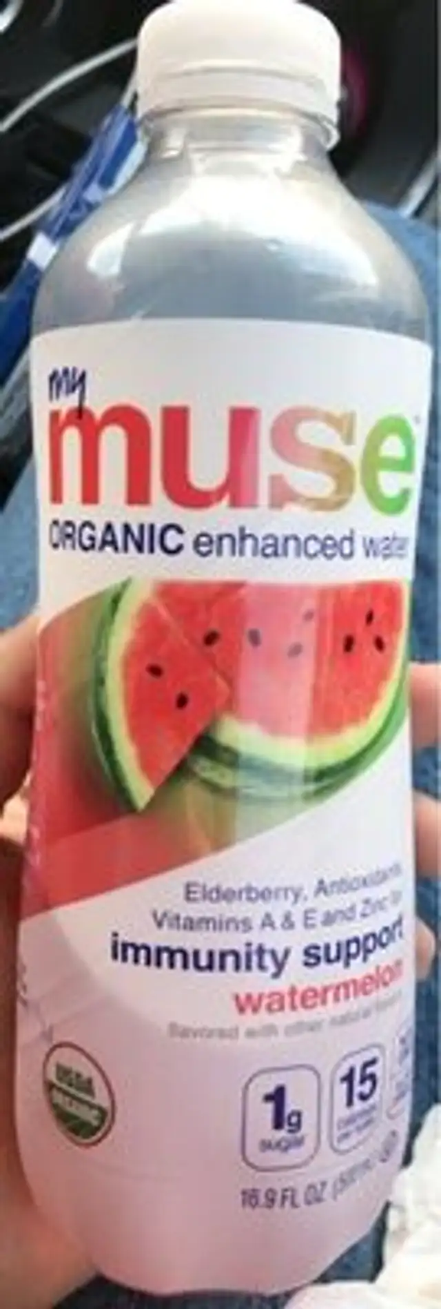 My muse organic enhanced water